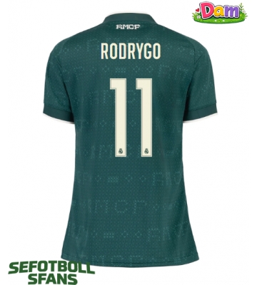 Real Madrid Rodrygo Goes #11 Bortatröja Kvinnor 2026-27 Kortärmad